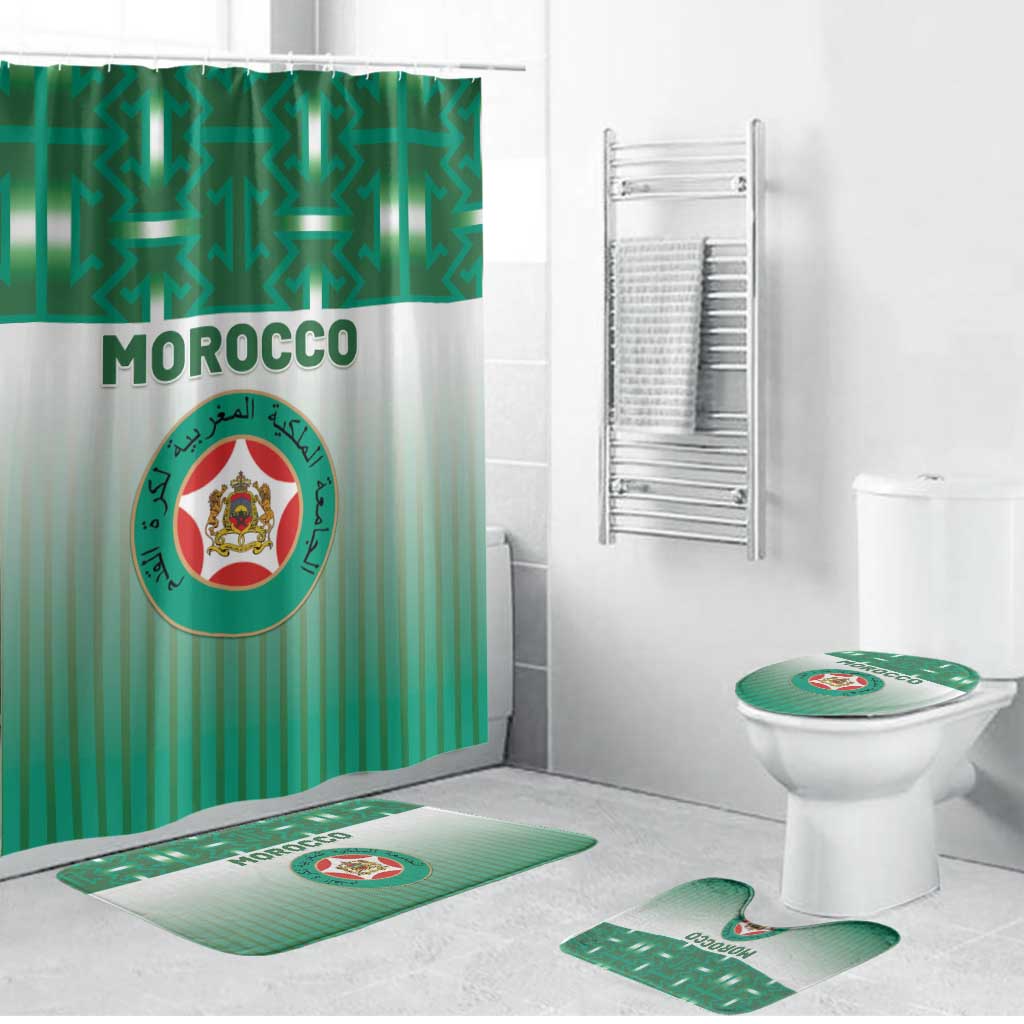 Morocco Football Bathroom Set 1994 Retro Green Version - Wonder Print Shop