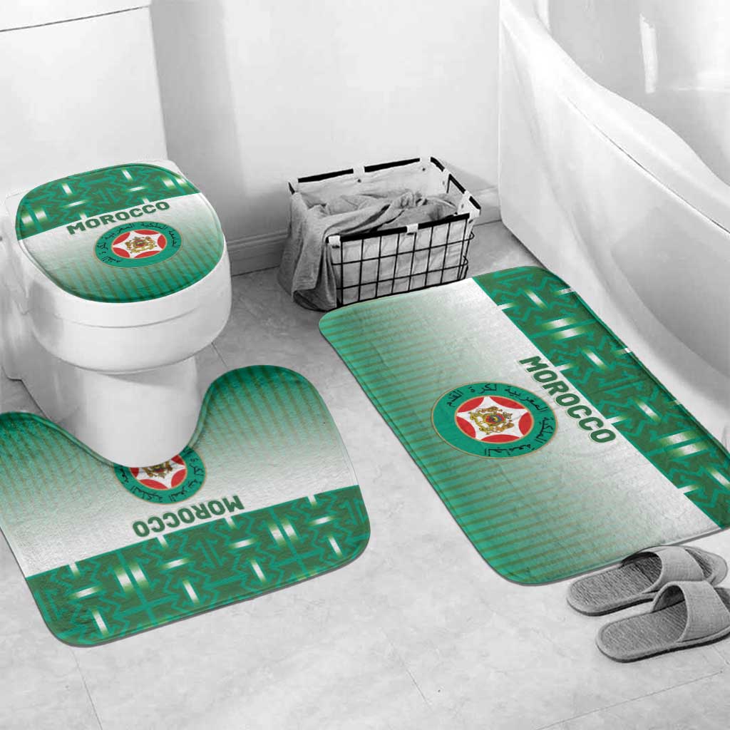 Morocco Football Bathroom Set 1994 Retro Green Version - Wonder Print Shop