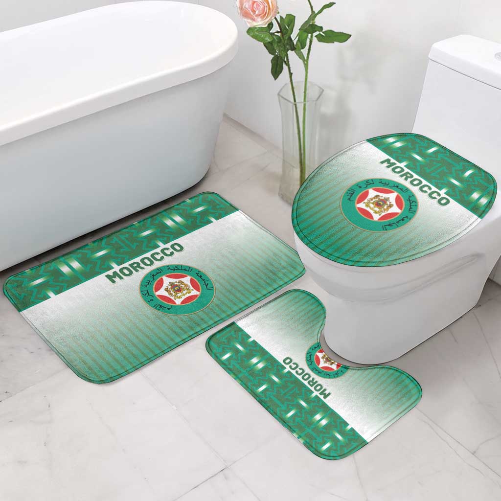 Morocco Football Bathroom Set 1994 Retro Green Version - Wonder Print Shop