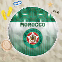 Morocco Football Beach Blanket 1994 Retro Green Version - Wonder Print Shop