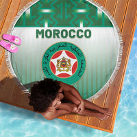 Morocco Football Beach Blanket 1994 Retro Green Version - Wonder Print Shop