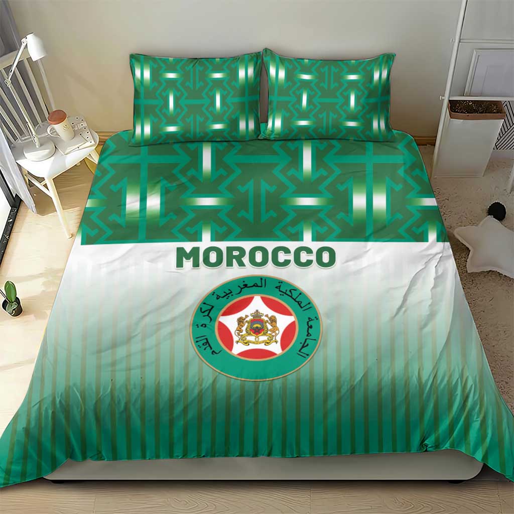 Morocco Football Bedding Set 1994 Retro Green Version - Wonder Print Shop