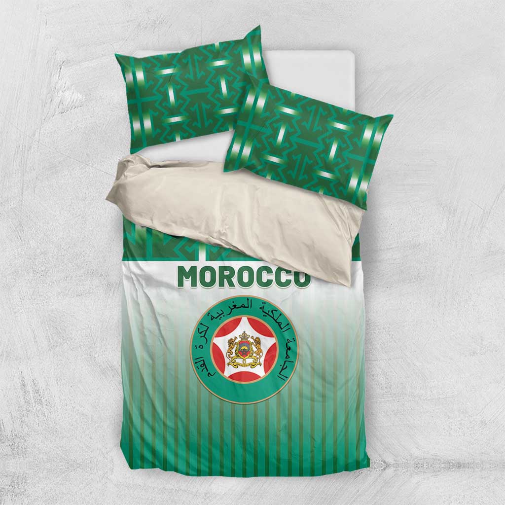 Morocco Football Bedding Set 1994 Retro Green Version - Wonder Print Shop