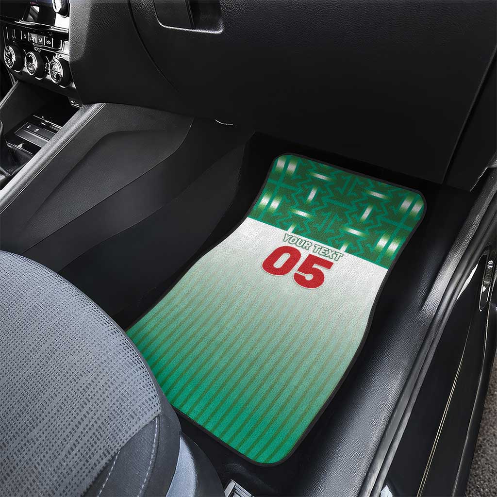 Custom Morocco Football Car Mats 1994 Retro Green Version - Wonder Print Shop