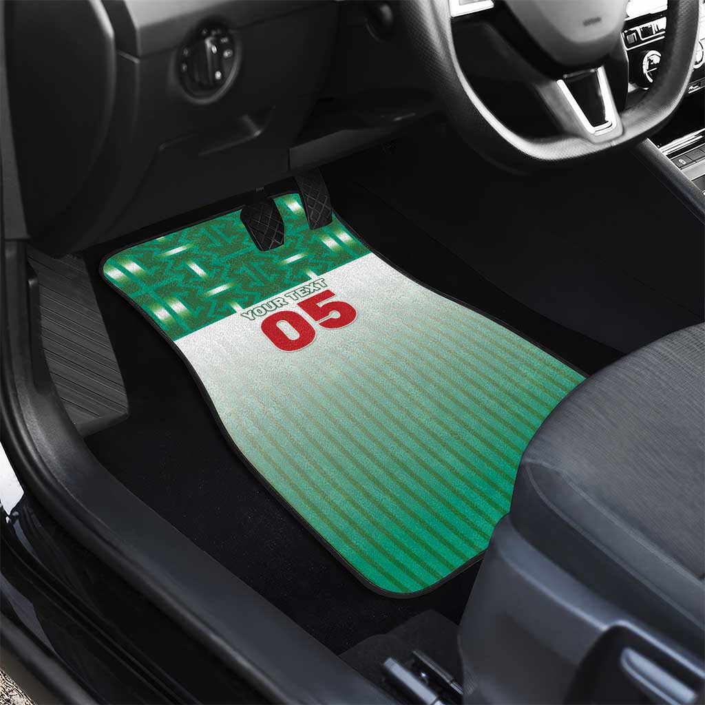 Custom Morocco Football Car Mats 1994 Retro Green Version - Wonder Print Shop