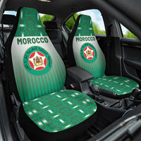 Morocco Football Car Seat Cover 1994 Retro Green Version - Wonder Print Shop