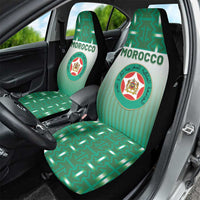 Morocco Football Car Seat Cover 1994 Retro Green Version - Wonder Print Shop