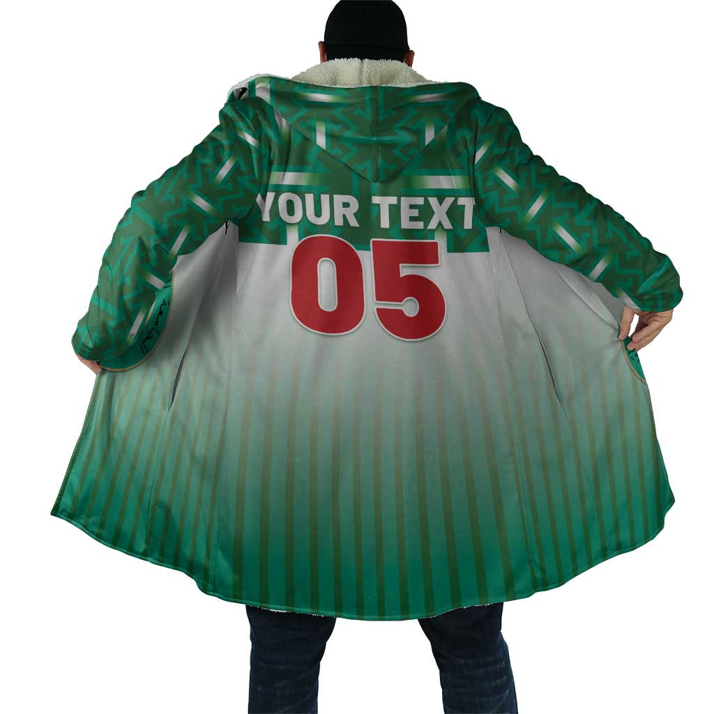 Custom Morocco Football Cloak 1994 Retro Green Version - Wonder Print Shop