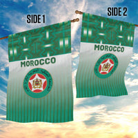 Morocco Football Garden Flag 1994 Retro Green Version - Wonder Print Shop