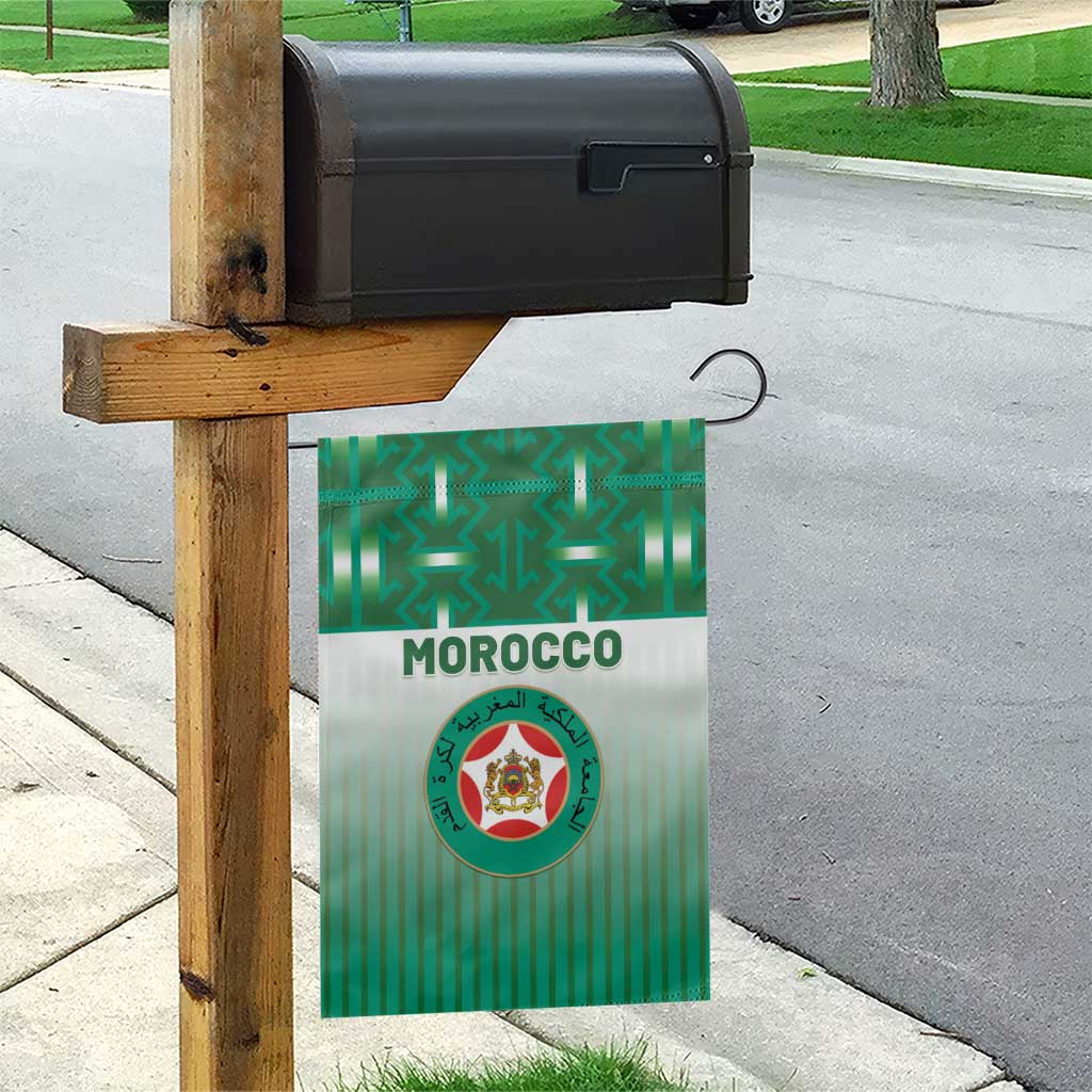 Morocco Football Garden Flag 1994 Retro Green Version - Wonder Print Shop