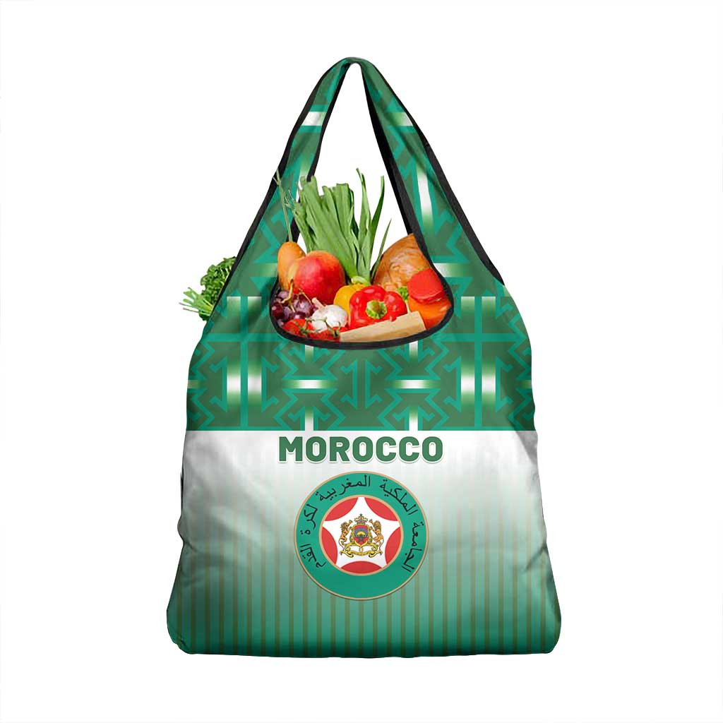 Morocco Football Grocery Bag 1994 Retro Green Version - Wonder Print Shop