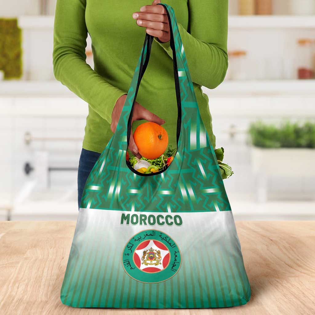 Morocco Football Grocery Bag 1994 Retro Green Version - Wonder Print Shop