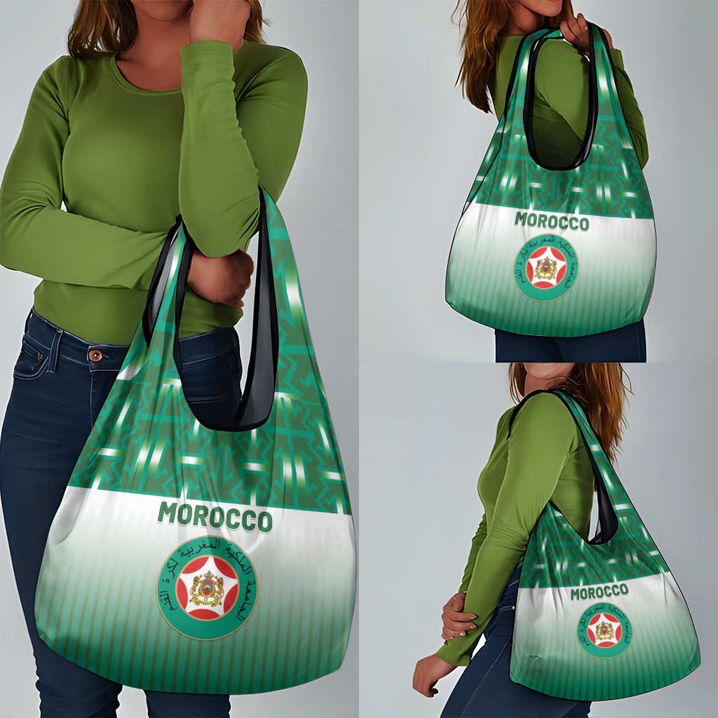 Morocco Football Grocery Bag 1994 Retro Green Version - Wonder Print Shop