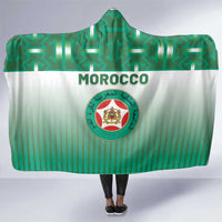 Morocco Football Hooded Blanket 1994 Retro Green Version - Wonder Print Shop
