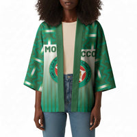 Custom Morocco Football Kimono 1994 Retro Green Version - Wonder Print Shop