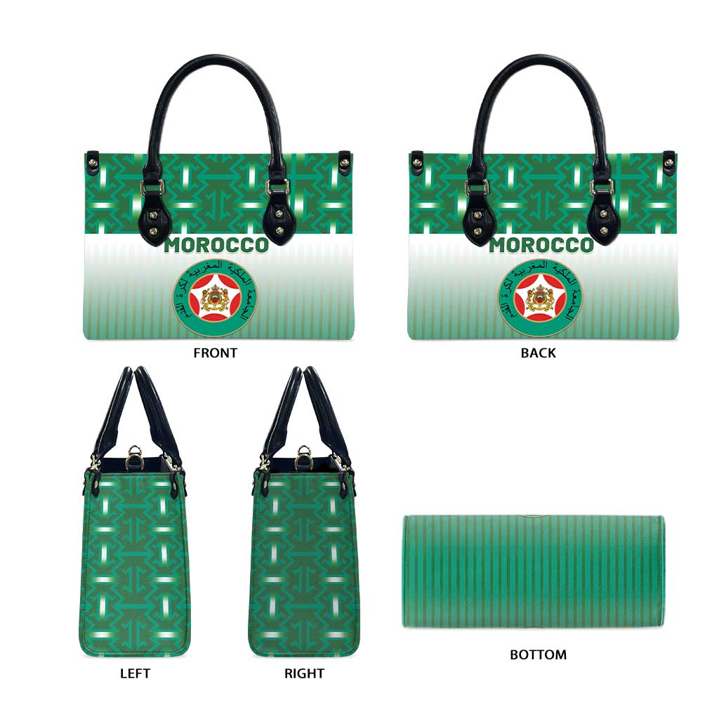 Morocco Football Leather Bag 1994 Retro Green Version - Wonder Print Shop