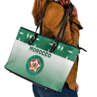 Morocco Football Leather Tote Bag 1994 Retro Green Version - Wonder Print Shop