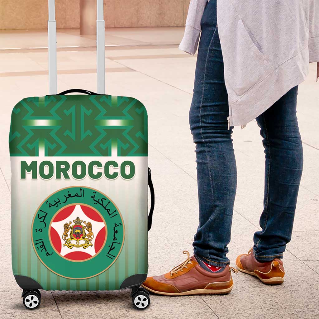Morocco Football Luggage Cover 1994 Retro Green Version - Wonder Print Shop