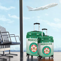 Morocco Football Luggage Cover 1994 Retro Green Version - Wonder Print Shop