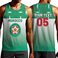 Custom Morocco Football Men Tank Top 1994 Retro Green Version - Wonder Print Shop