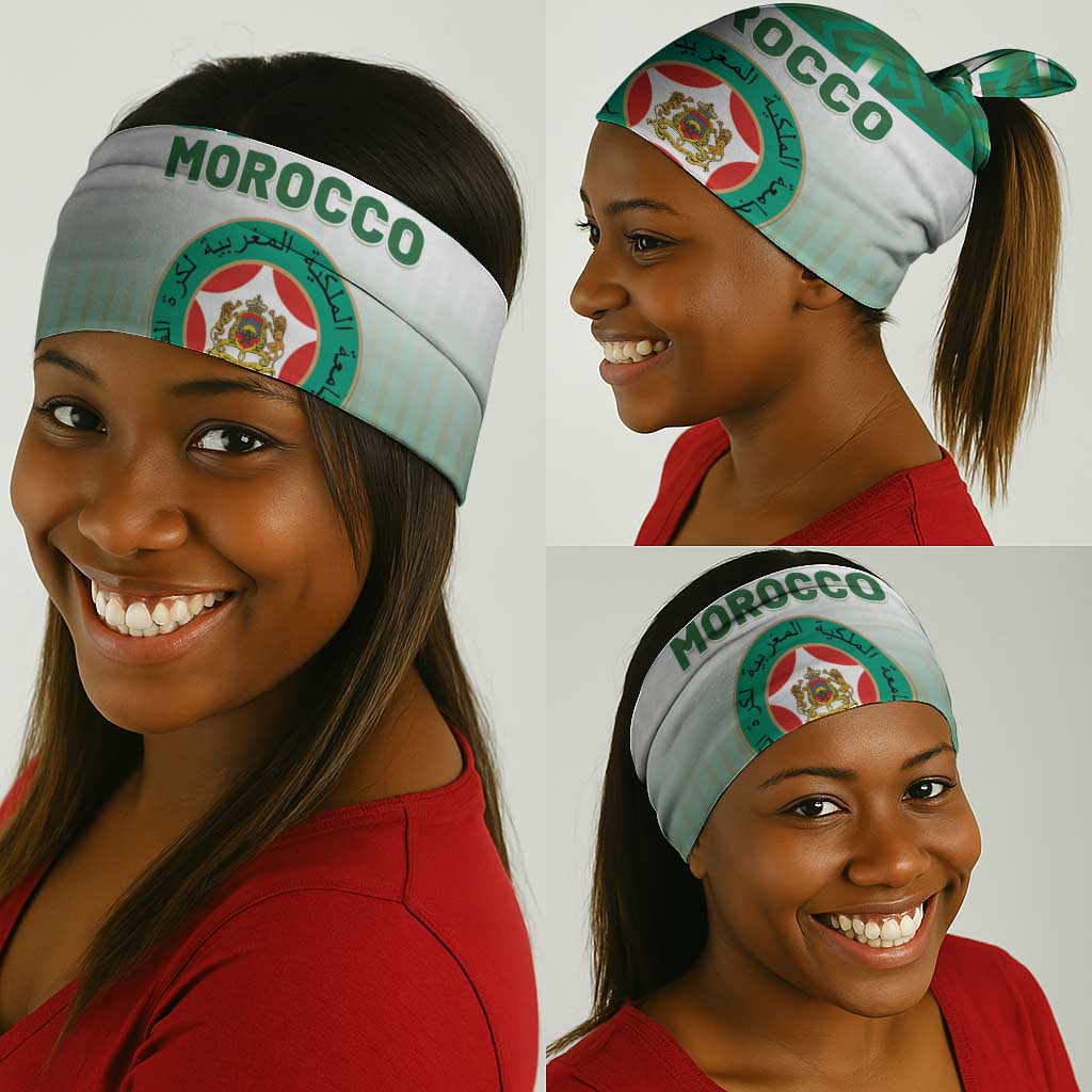 Morocco Football Neck Gaiter 1994 Retro Green Version - Wonder Print Shop