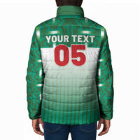 Custom Morocco Football Padded Jacket 1994 Retro Green Version - Wonder Print Shop