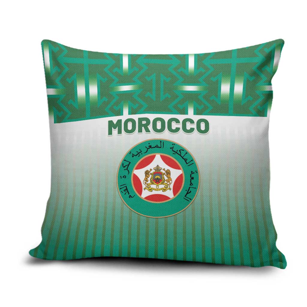 Morocco Football Pillow Cover 1994 Retro Green Version - Wonder Print Shop