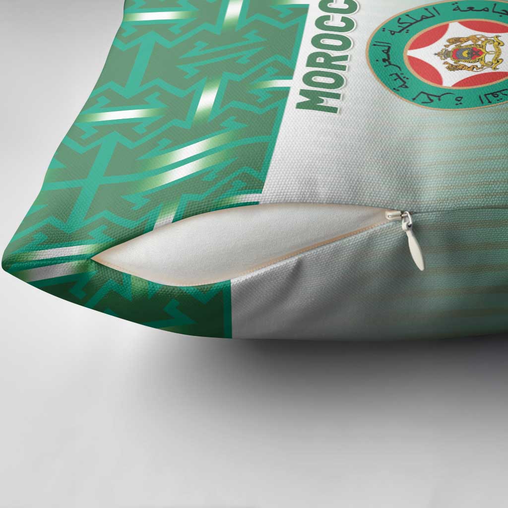 Morocco Football Pillow Cover 1994 Retro Green Version - Wonder Print Shop