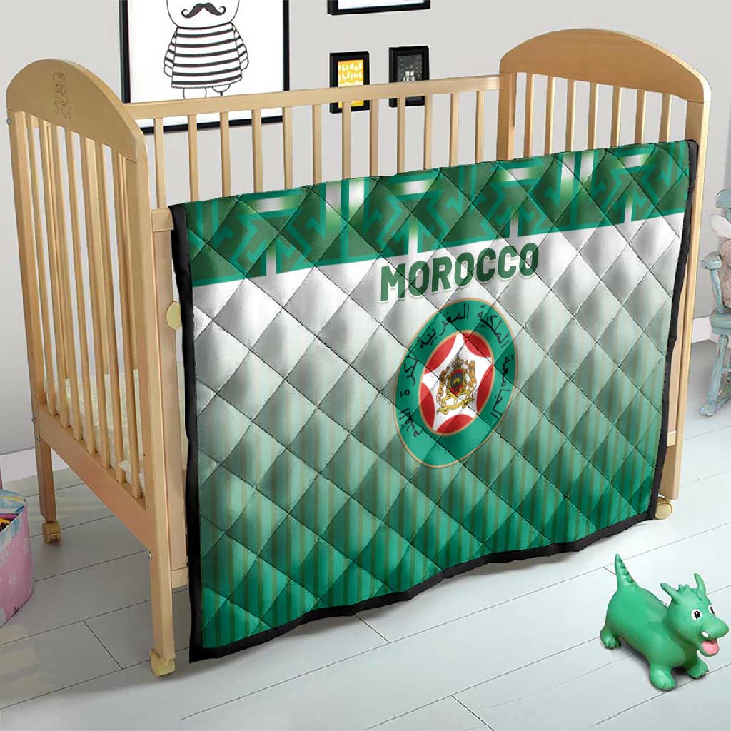 Morocco Football Quilt 1994 Retro Green Version - Wonder Print Shop
