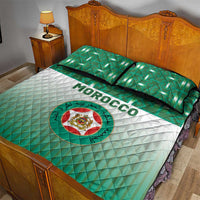 Morocco Football Quilt Bed Set 1994 Retro Green Version - Wonder Print Shop