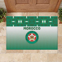 Morocco Football Rubber Doormat 1994 Retro Green Version - Wonder Print Shop