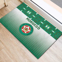 Morocco Football Rubber Doormat 1994 Retro Green Version - Wonder Print Shop
