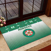 Morocco Football Rubber Doormat 1994 Retro Green Version - Wonder Print Shop