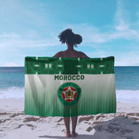 Morocco Football Sarong 1994 Retro Green Version - Wonder Print Shop