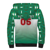 Custom Morocco Football Sherpa Hoodie 1994 Retro Green Version - Wonder Print Shop