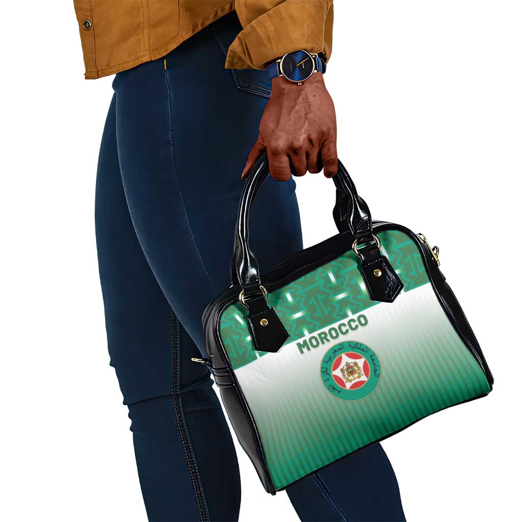 Morocco Football Shoulder Handbag 1994 Retro Green Version - Wonder Print Shop