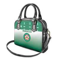 Morocco Football Shoulder Handbag 1994 Retro Green Version - Wonder Print Shop