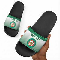Morocco Football Slide Sandals 1994 Retro Green Version - Wonder Print Shop