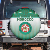Morocco Football Spare Tire Cover 1994 Retro Green Version - Wonder Print Shop