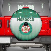 Morocco Football Spare Tire Cover 1994 Retro Green Version - Wonder Print Shop
