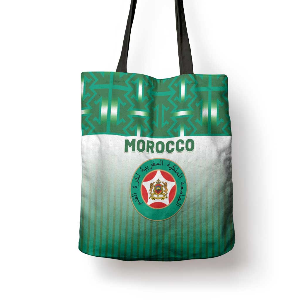 Morocco Football Tote Bag 1994 Retro Green Version - Wonder Print Shop