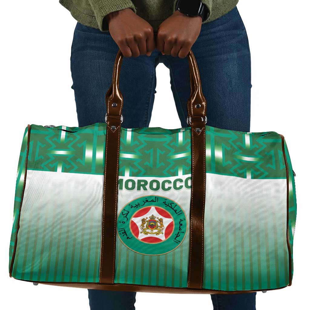 Morocco Football Travel Bag 1994 Retro Green Version - Wonder Print Shop