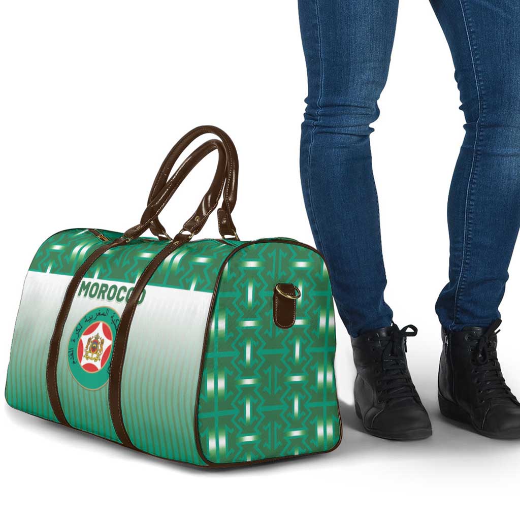 Morocco Football Travel Bag 1994 Retro Green Version - Wonder Print Shop