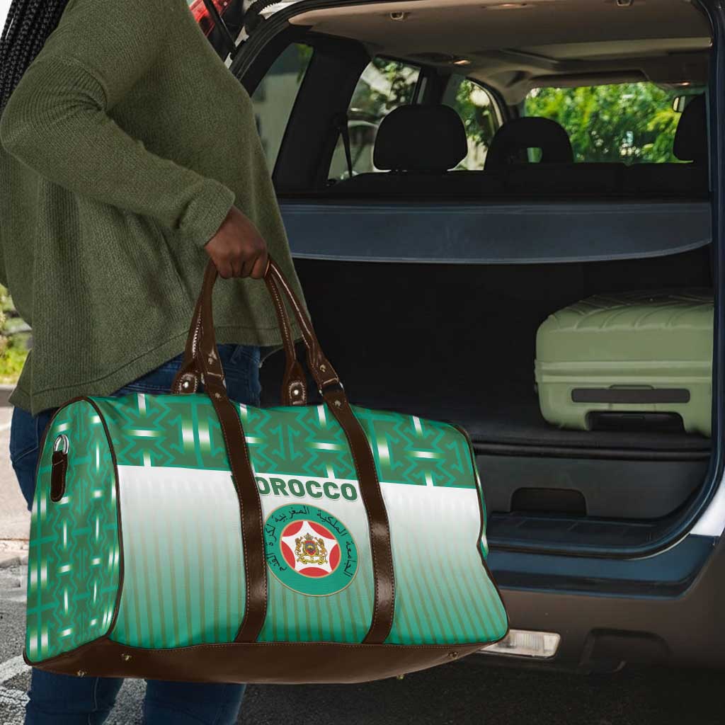 Morocco Football Travel Bag 1994 Retro Green Version - Wonder Print Shop