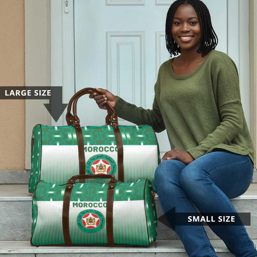 Morocco Football Travel Bag 1994 Retro Green Version - Wonder Print Shop