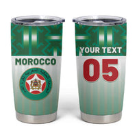 Custom Morocco Football Tumbler Cup 1994 Retro Green Version - Wonder Print Shop