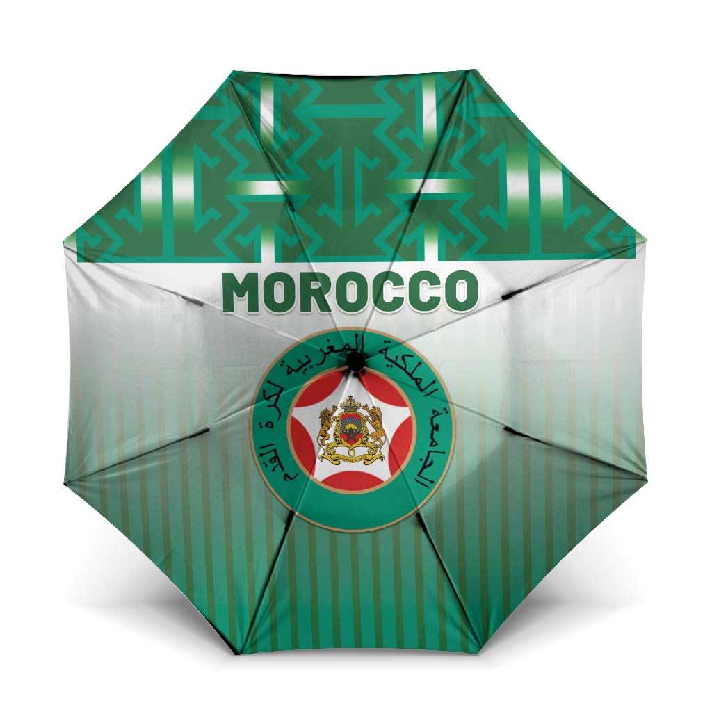 Morocco Football Umbrella 1994 Retro Green Version - Wonder Print Shop