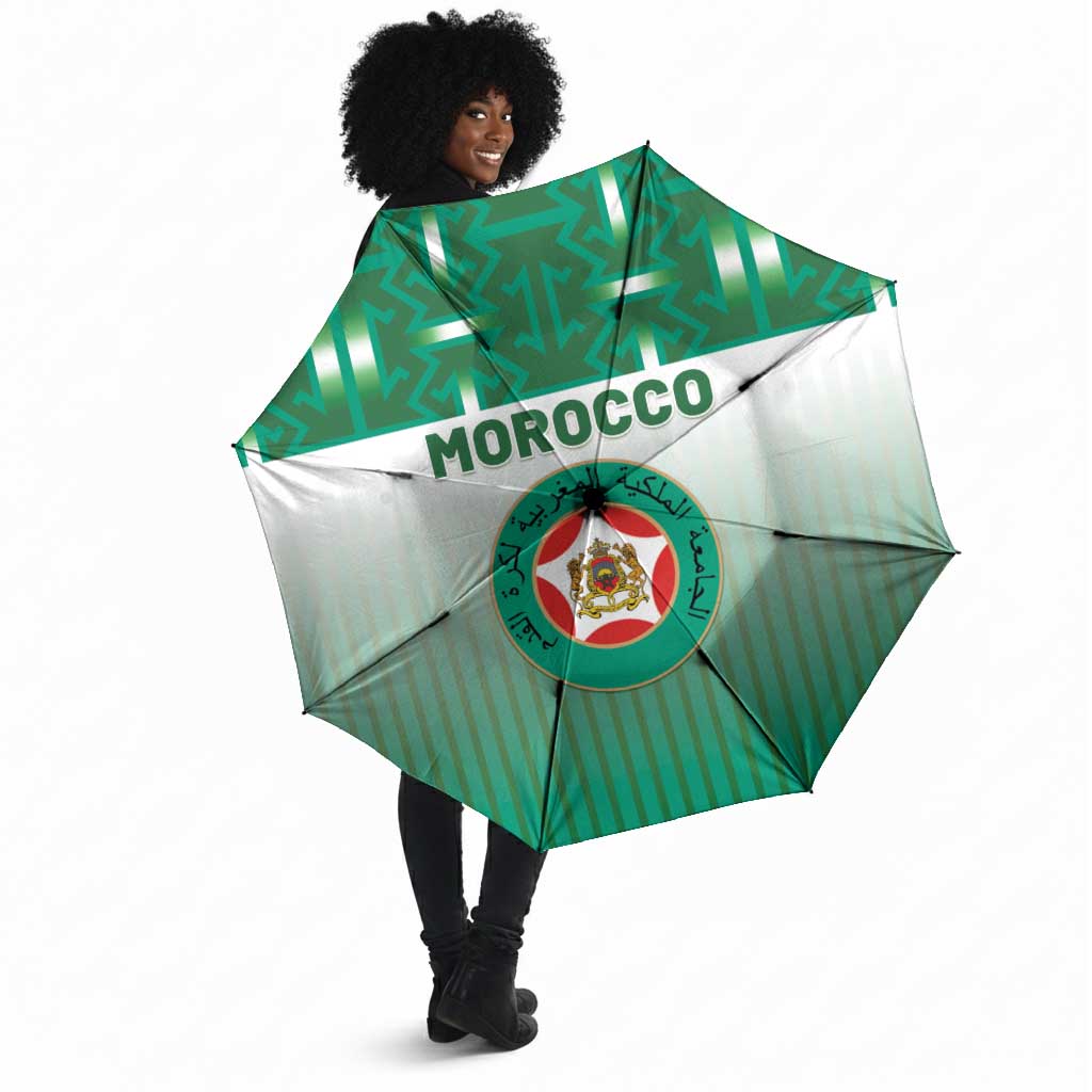Morocco Football Umbrella 1994 Retro Green Version - Wonder Print Shop