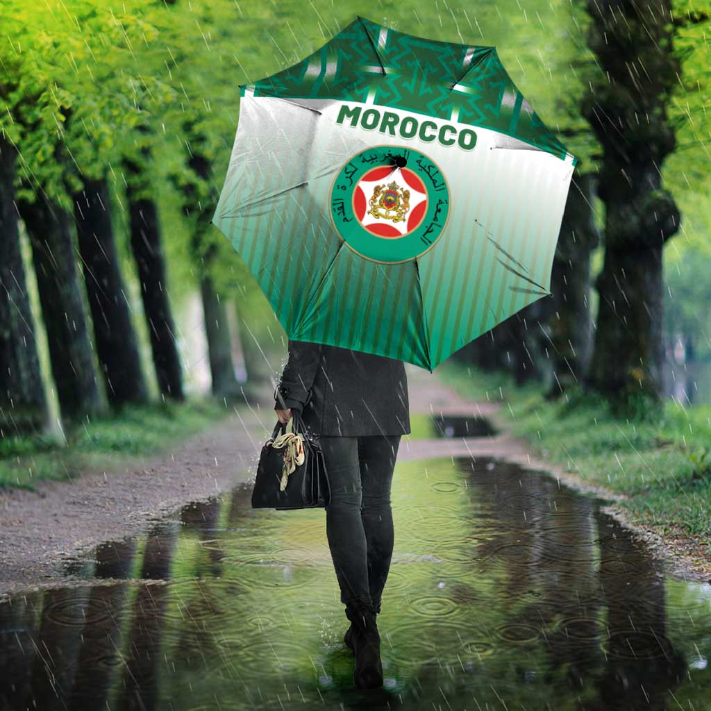 Morocco Football Umbrella 1994 Retro Green Version - Wonder Print Shop