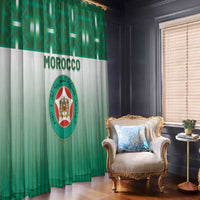 Morocco Football Window Curtain 1994 Retro Green Version - Wonder Print Shop